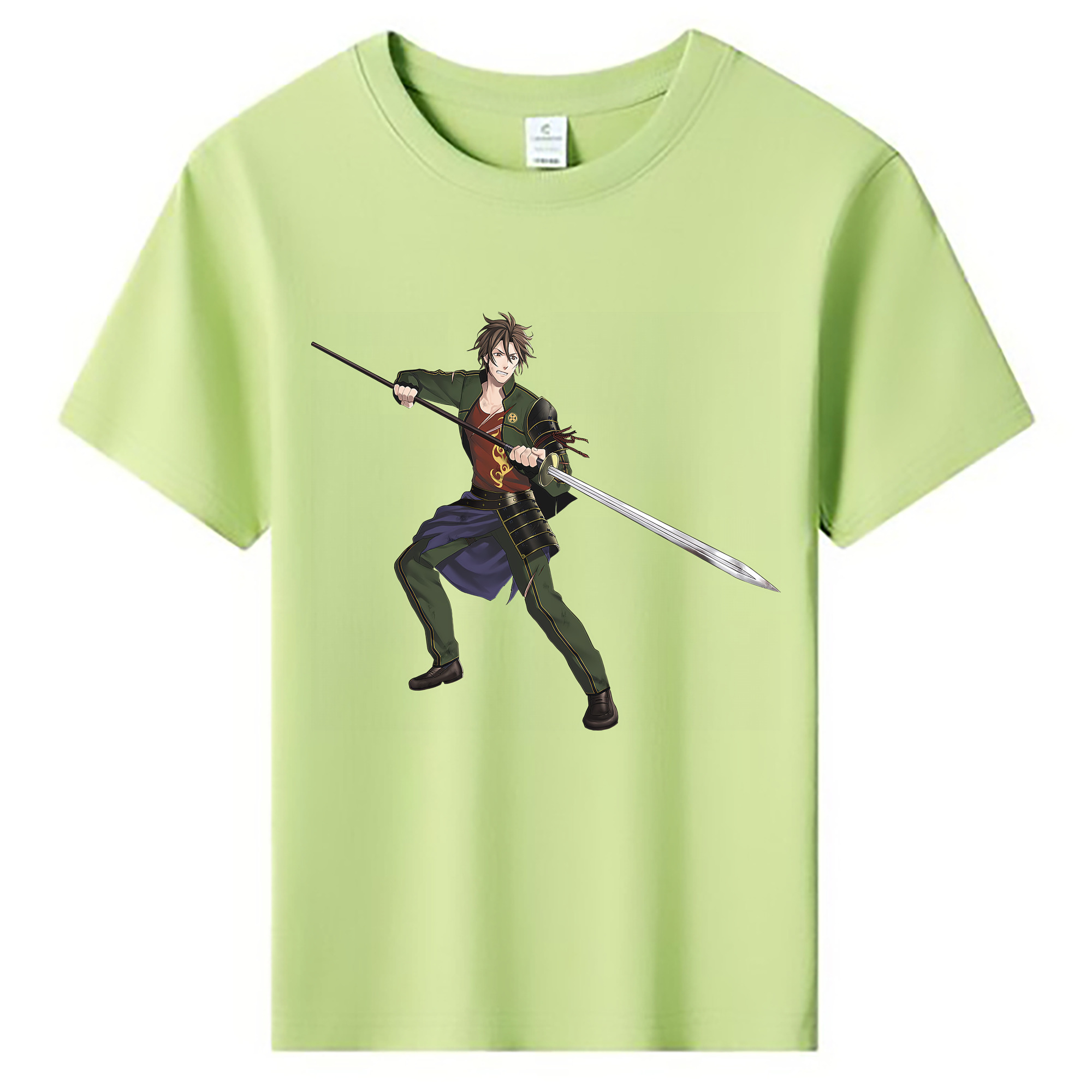 （画像用） 刀剣乱舞 Touken Ranbu 綿100％キッズTシャツ（フロントプリント）